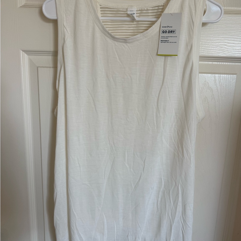 Old Navy Women's White Tank Top